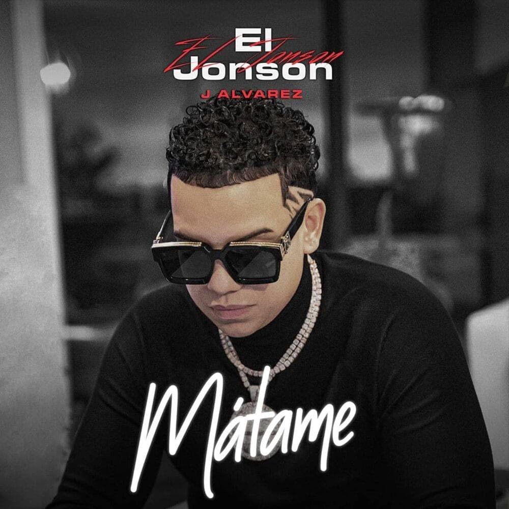 Album cover art for "Mátame" by J Álvarez