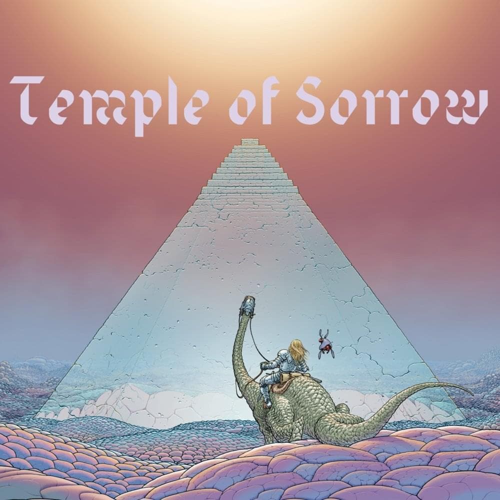 Album cover art for "Temple of Sorrow" by M83