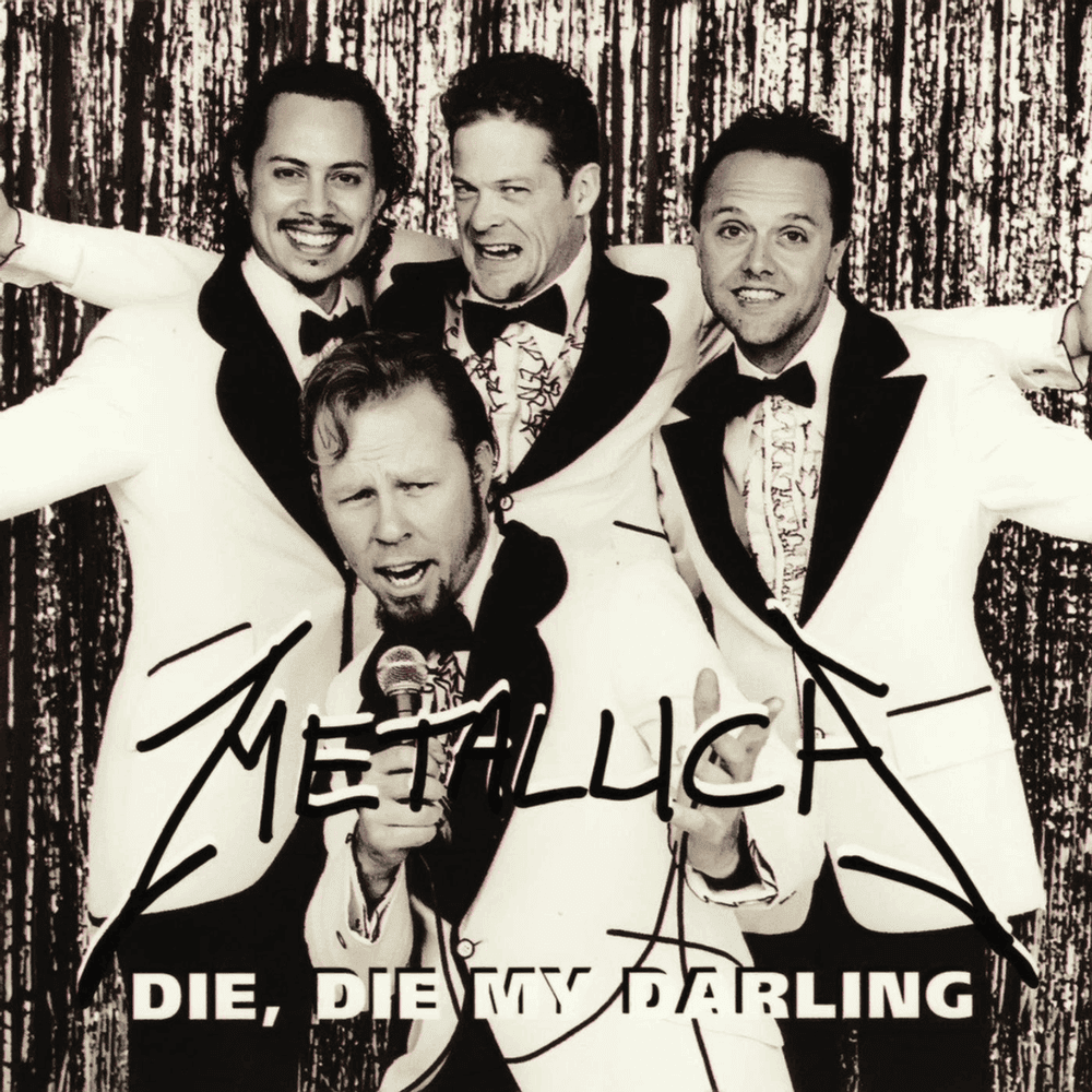 Album cover art for "Die, Die My Darling" by Metallica