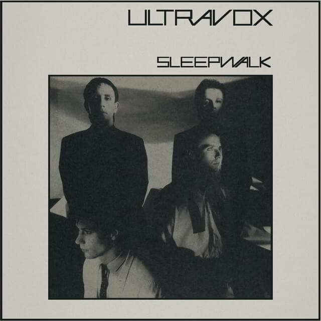Album cover art for "Sleepwalk" by Ultravox