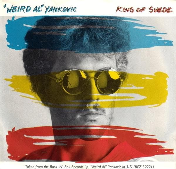 Album cover art for "King of Suede" by “Weird Al” Yankovic