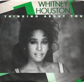Album cover art for "Thinking About You" by Whitney Houston