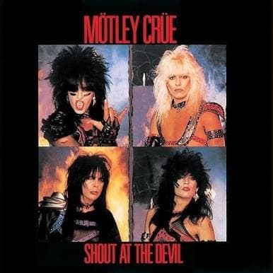 Album cover art for "Red Hot" by Mötley Crüe