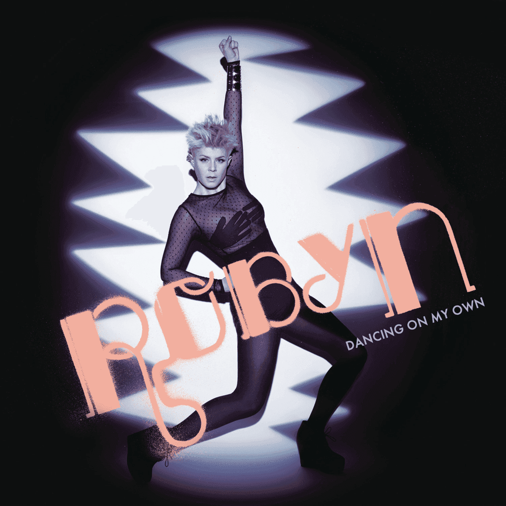 Album cover art for "Dancing on My Own" by Robyn