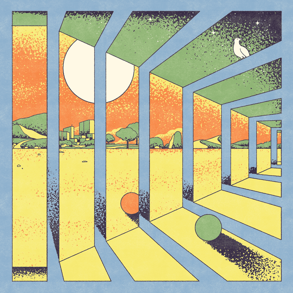 Album cover art for "Skybox" by FloFilz & Blue Lab Beats