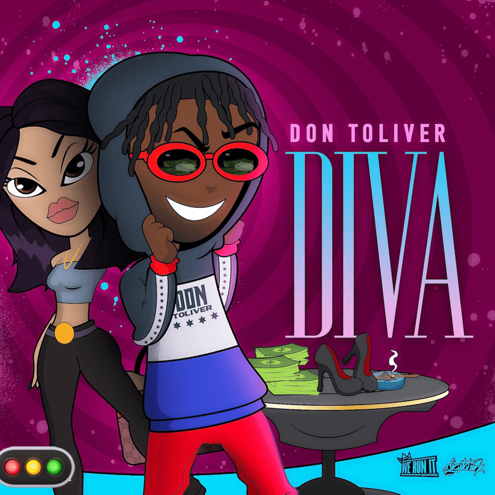 Album cover art for "Diva" by Don Toliver