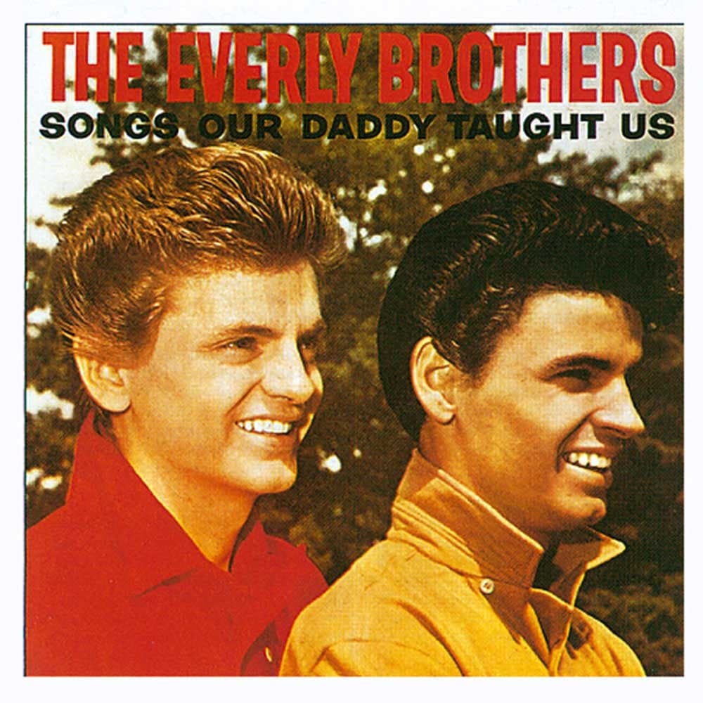 Album cover art for "Зеленая трава и голубое небо (Green Grass and Blue Sky)" by ​The Everly Brothers