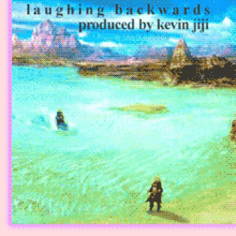 Album cover art for "laughing backwards" by $WAGGOT