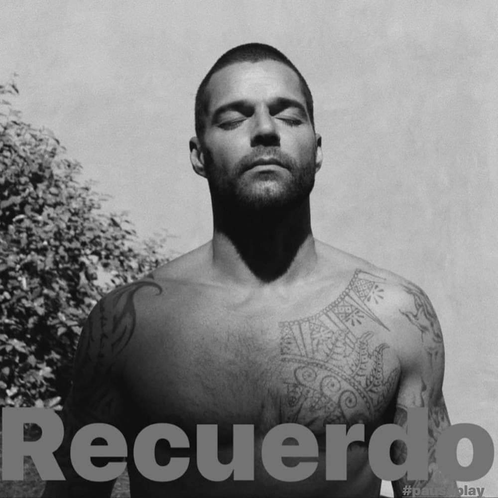 Album cover art for "Recuerdo" by Ricky Martin