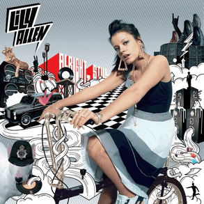 Album cover art for "Ayayai" by Lily Allen