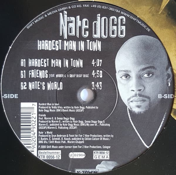Album cover art for "Hardest Man in Town" by Nate Dogg
