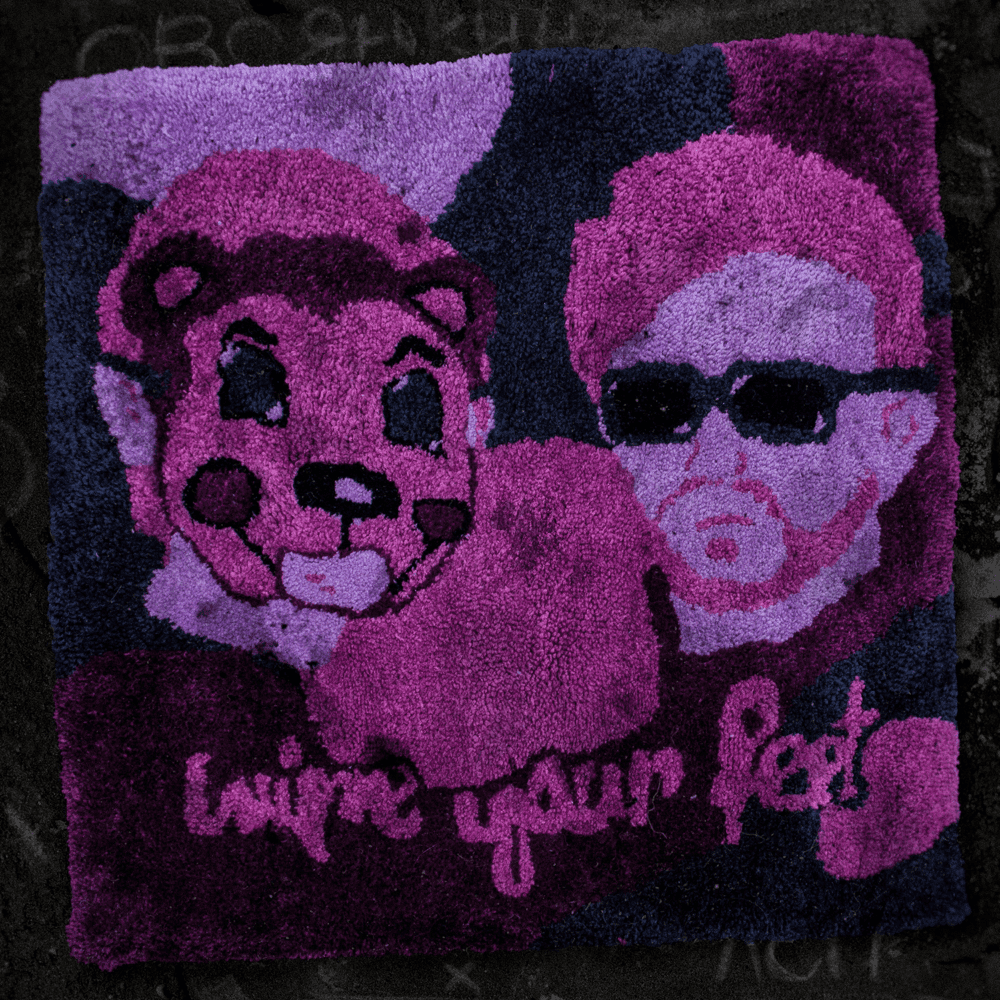 Album cover art for "wipe your feet" by Овсянкин (Ovsyankin)