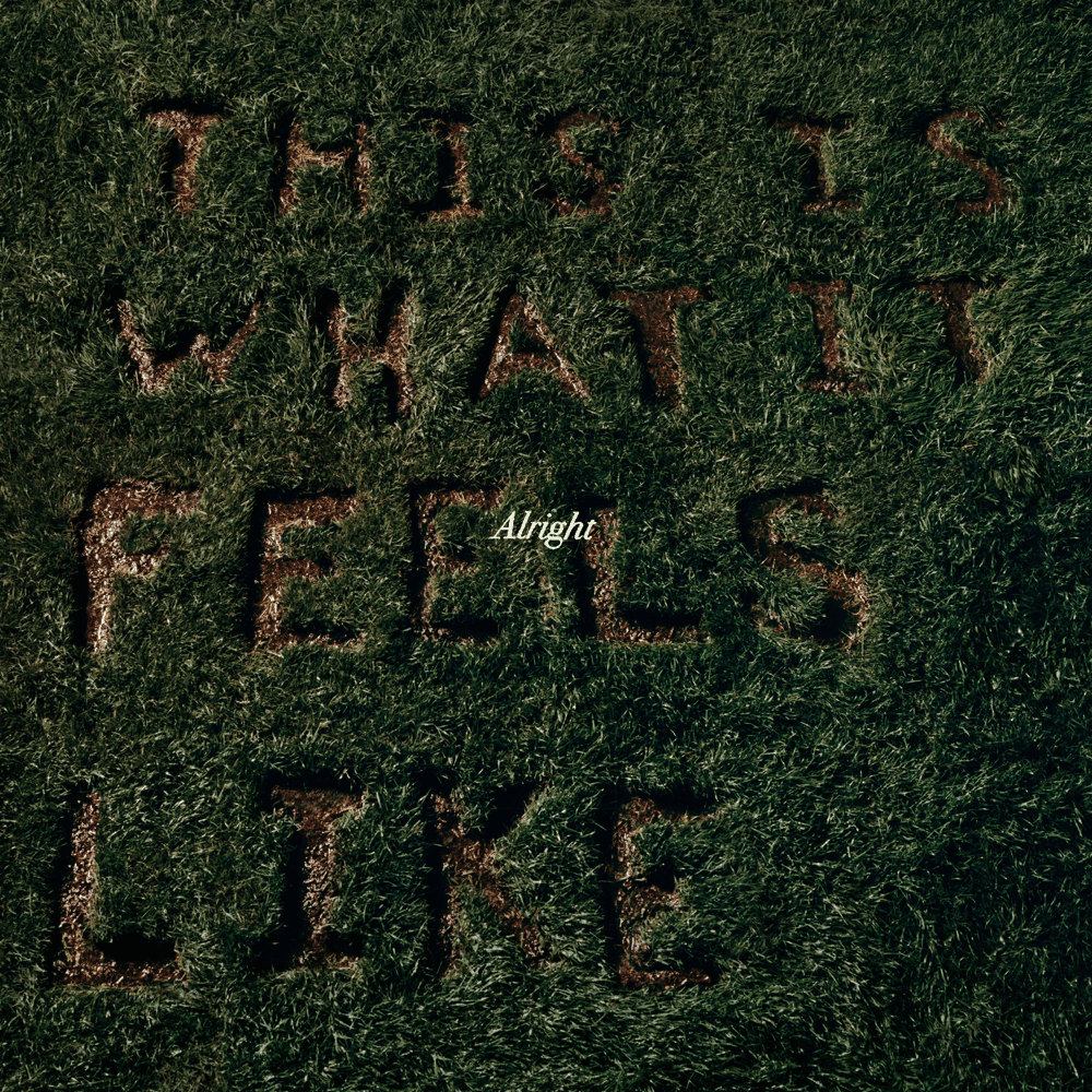 Album cover art for "Alright" by Gracie Abrams