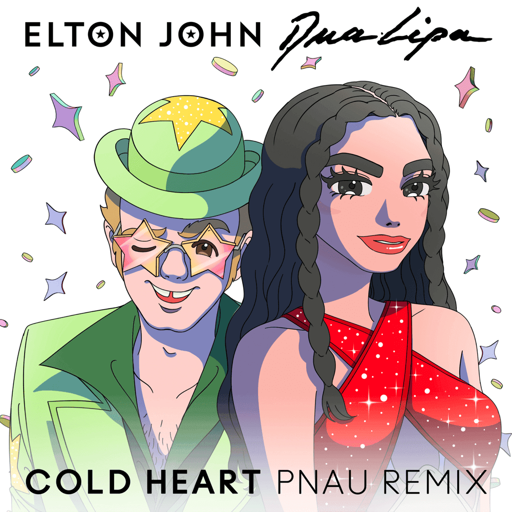 Album cover art for "Cold Heart (PNAU Remix)" by Elton John