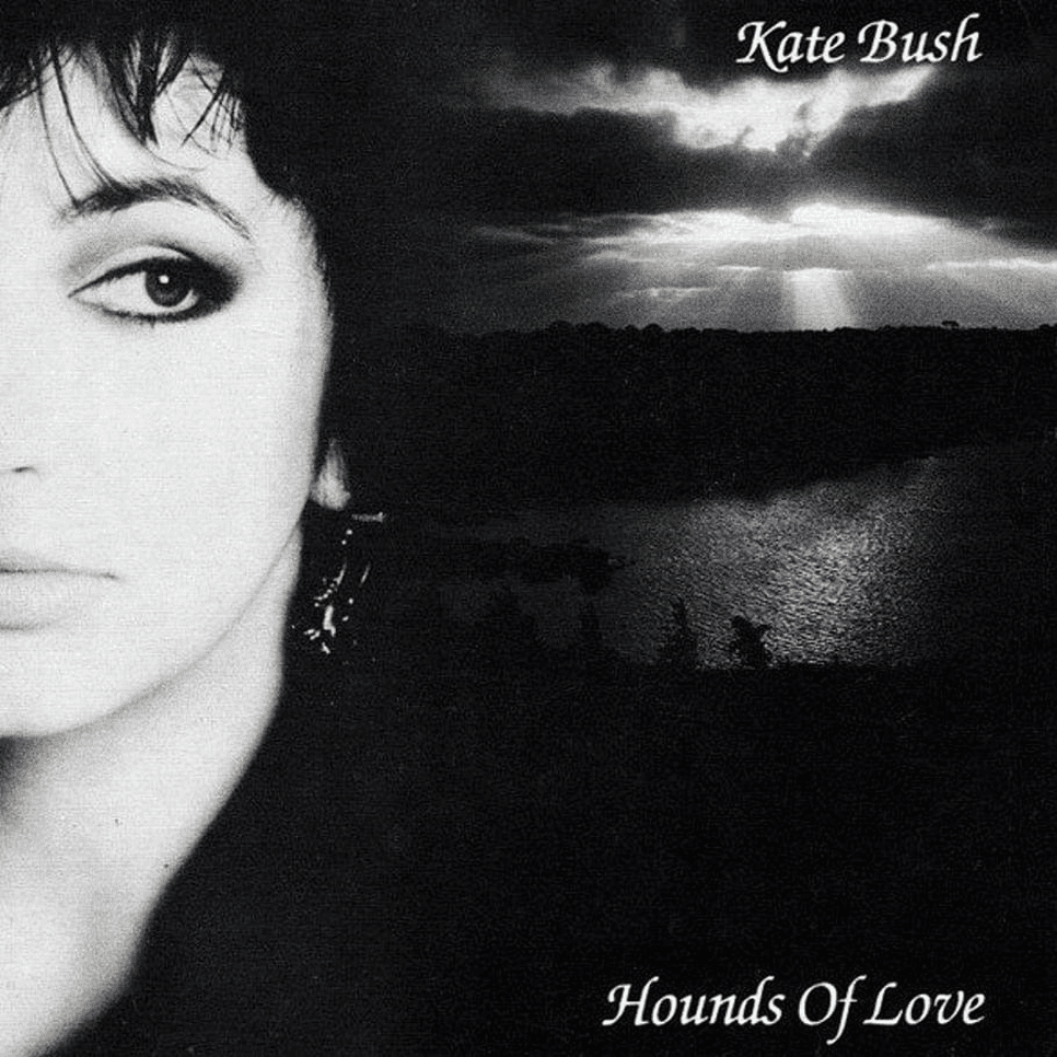 Album cover art for "Hounds of Love" by Kate Bush