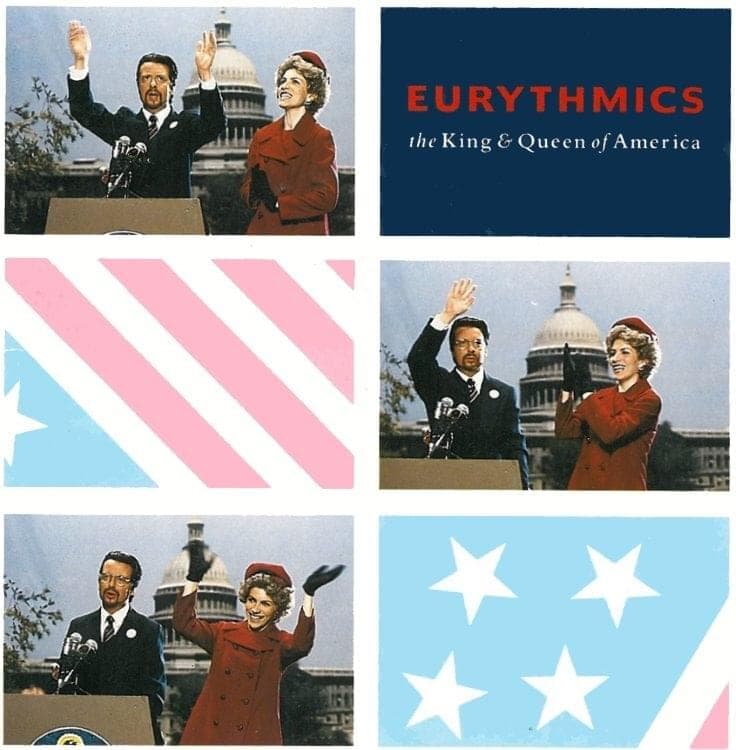 Album cover art for "In the Dark (Mixed)" by Eurythmics