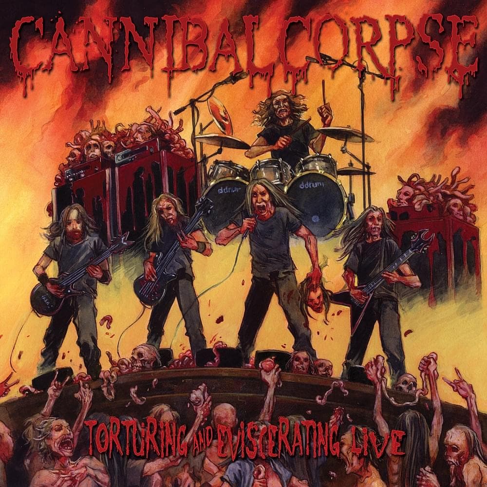 Cover image for Torturing And Eviscerating Live
