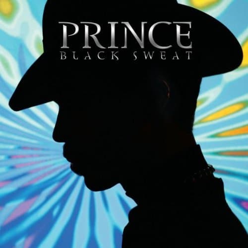 Album cover art for "Black Sweat" by Prince