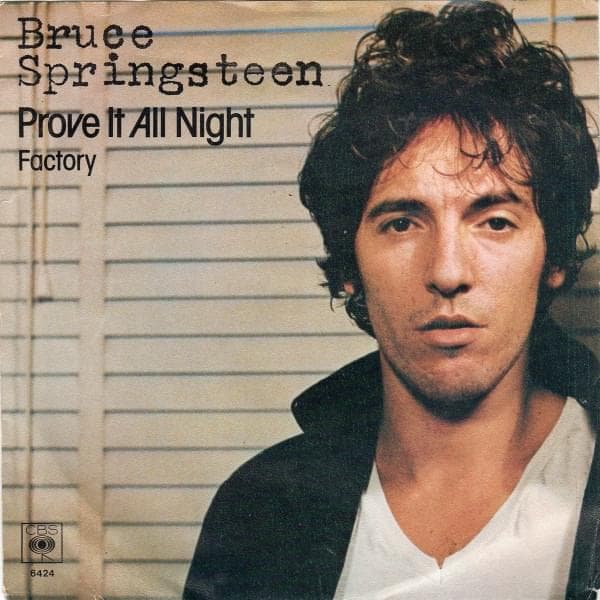 Album cover art for "Factory" by Bruce Springsteen