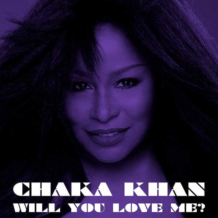 Album cover art for "THROW YA HANDZ UP" by Chaka Khan