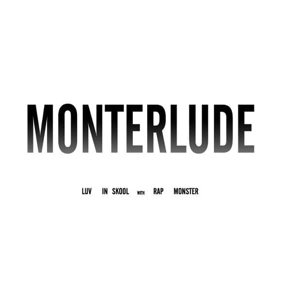 Album cover art for "Monterlude" by BTS