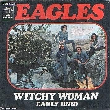 Album cover art for "Witchy Woman" by Eagles