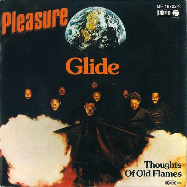 Album cover art for "Thoughts of Old Flames" by Pleasure