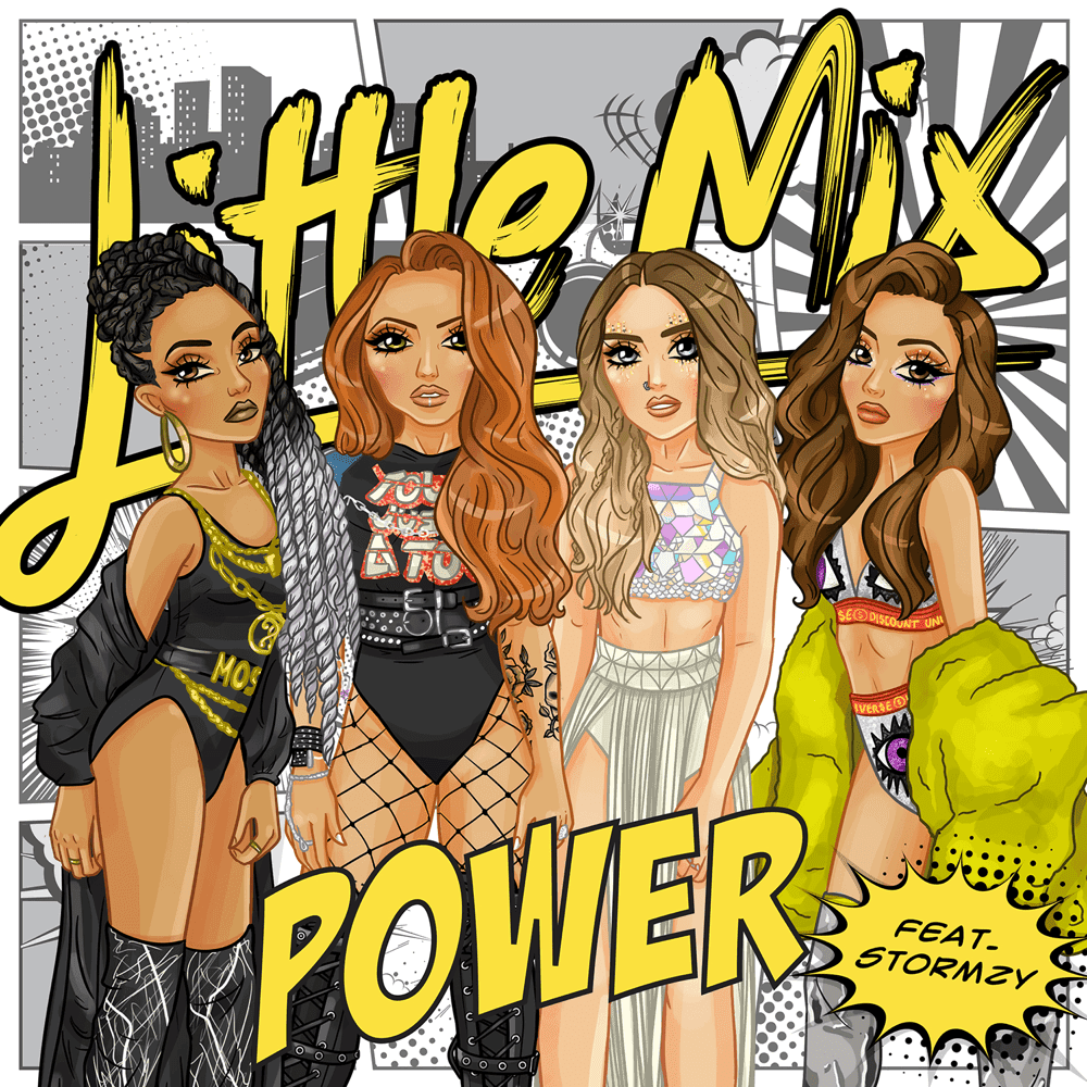 Album cover art for "Power (Remix)" by Little Mix & Stormzy