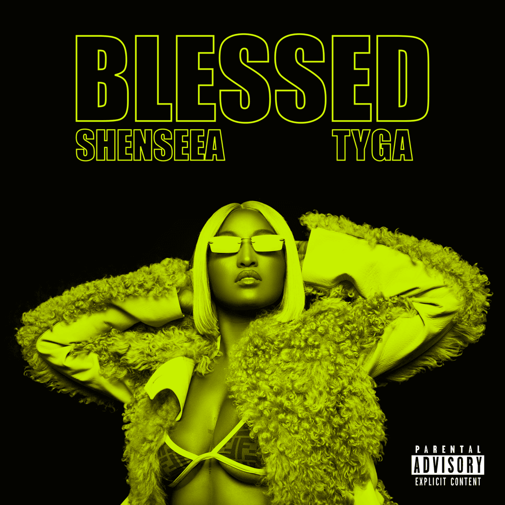 Album cover art for "Blessed" by Shenseea