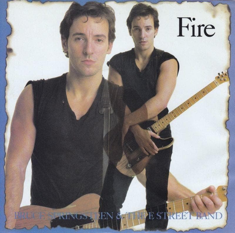 Album cover art for "Fire" by Bruce Springsteen