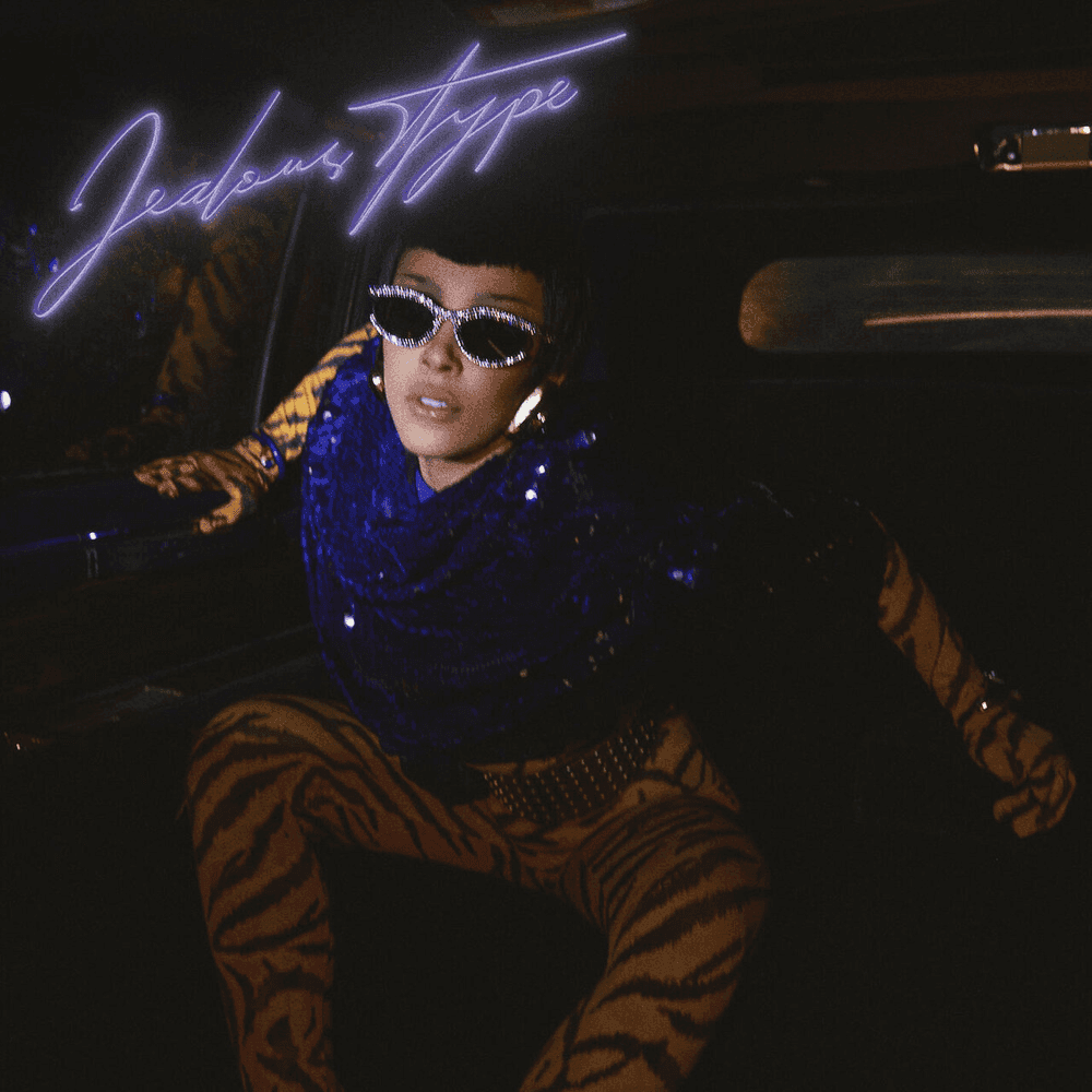 Album cover art for "Jealous Type" by Doja Cat