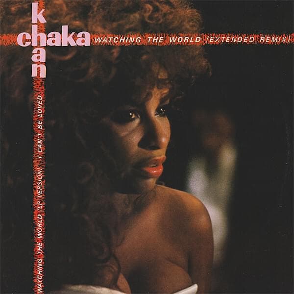 Album cover art for "Watching The World" by Chaka Khan