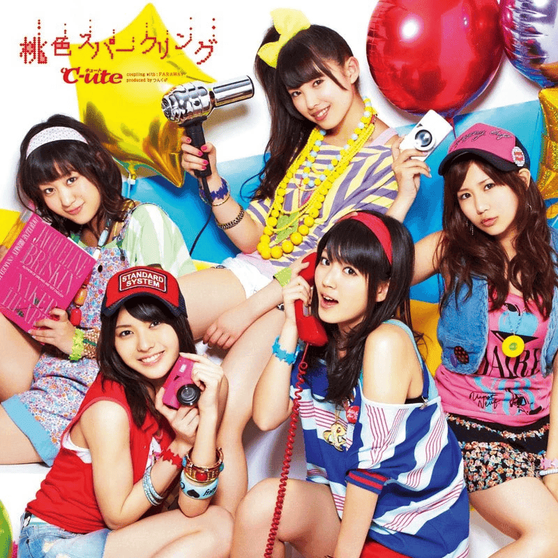 Album cover art for "FARAWAY" by ℃-ute