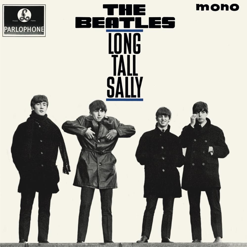 Album cover art for "Slow Down" by The Beatles