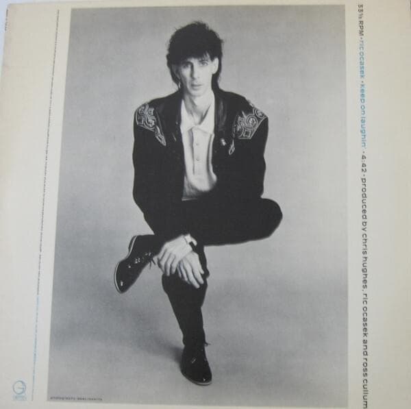 Album cover art for "Keep On Laughing" by Ric Ocasek