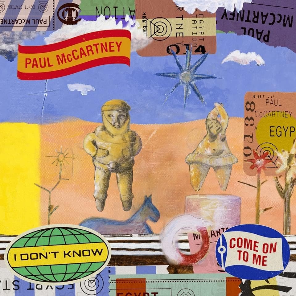 Album cover art for "I Don't Know" by Paul McCartney