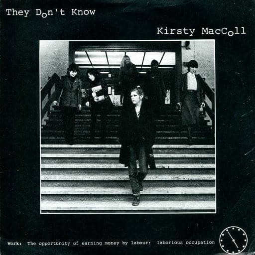 Album cover art for "They Don't Know" by Kirsty MacColl