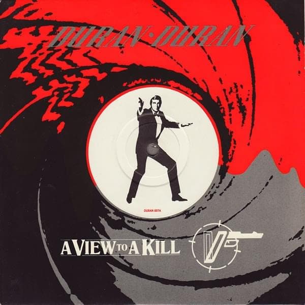 Album cover art for "A View to a Kill" by Duran Duran
