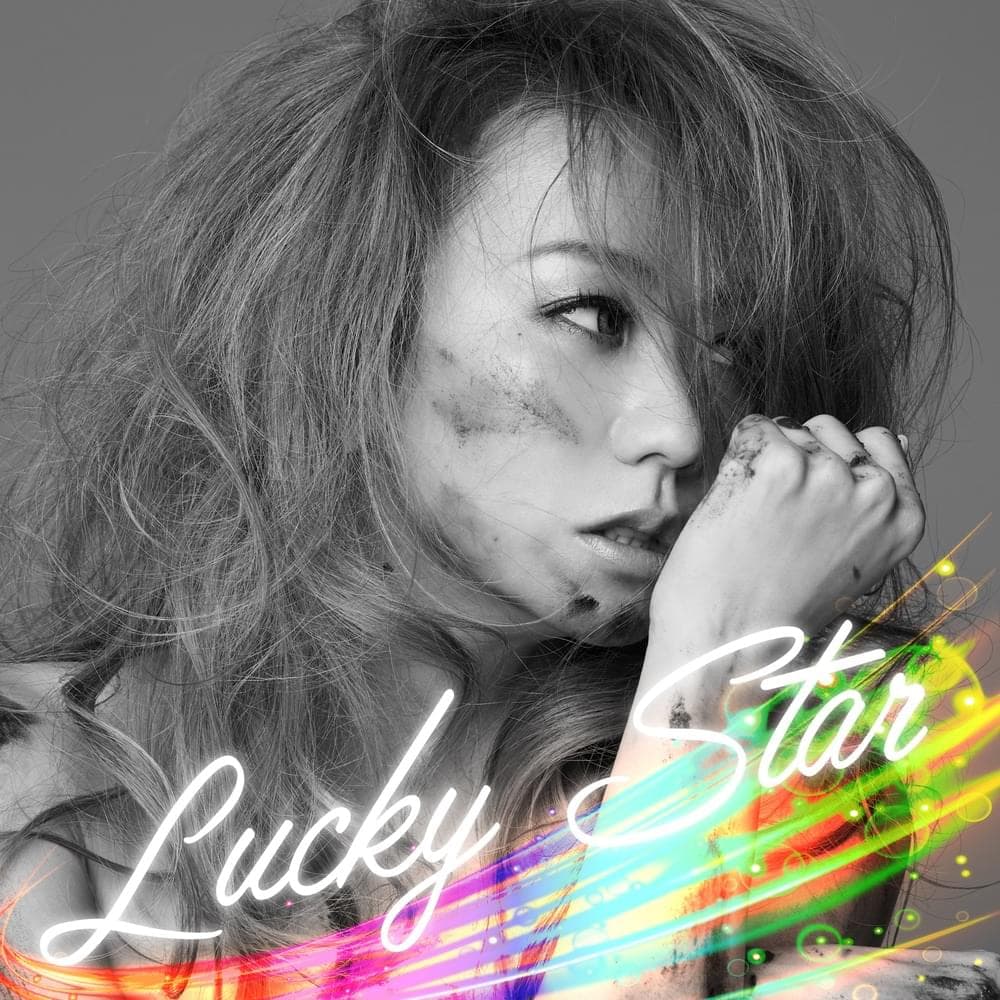 Album cover art for "Lucky Star" by 倖田來未 (Kumi Koda)