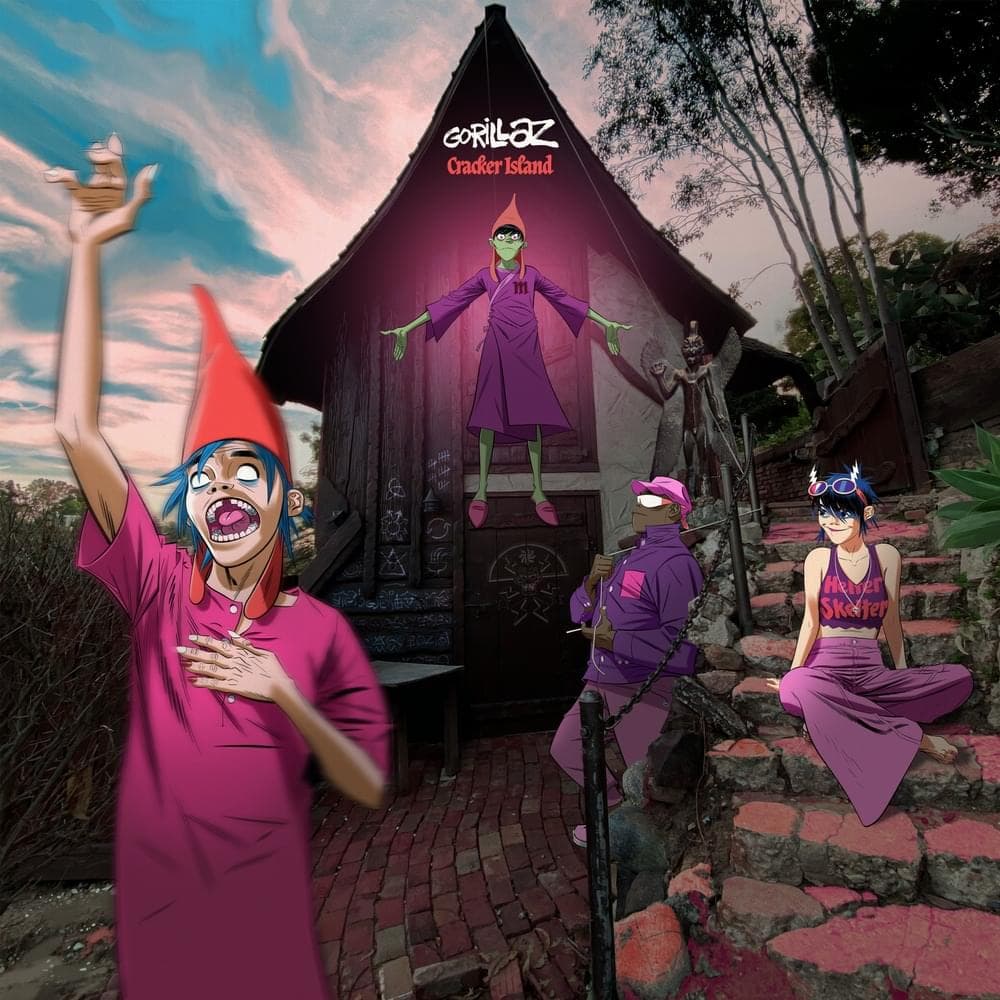 Album cover art for "Crocadillaz" by Gorillaz & Dawn Penn & De La Soul