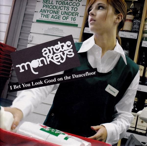 Album cover art for "I Bet You Look Good on the Dancefloor" by Arctic Monkeys