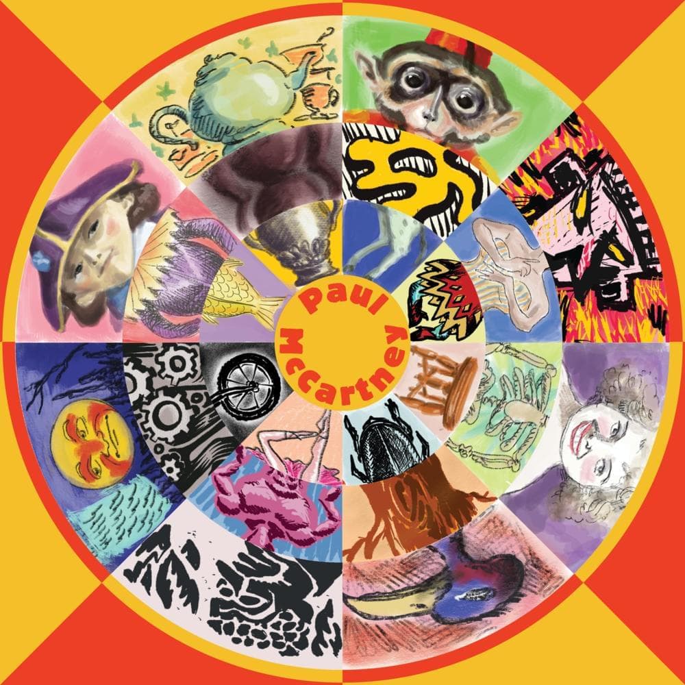 Album cover art for "Home Tonight" by Paul McCartney