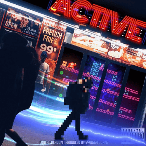 Album cover art for "Active" by Cruch Calhoun