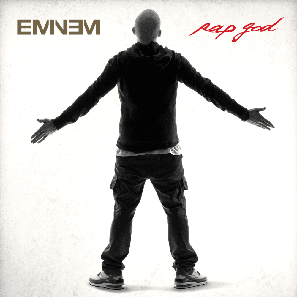 Album cover art for "Rap God" by Eminem