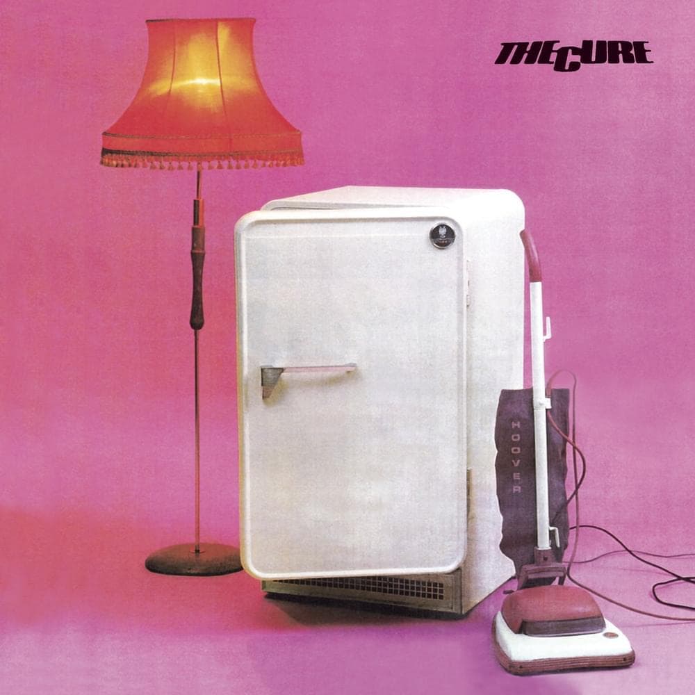 Album cover art for "Three Imaginary Boys" by The Cure