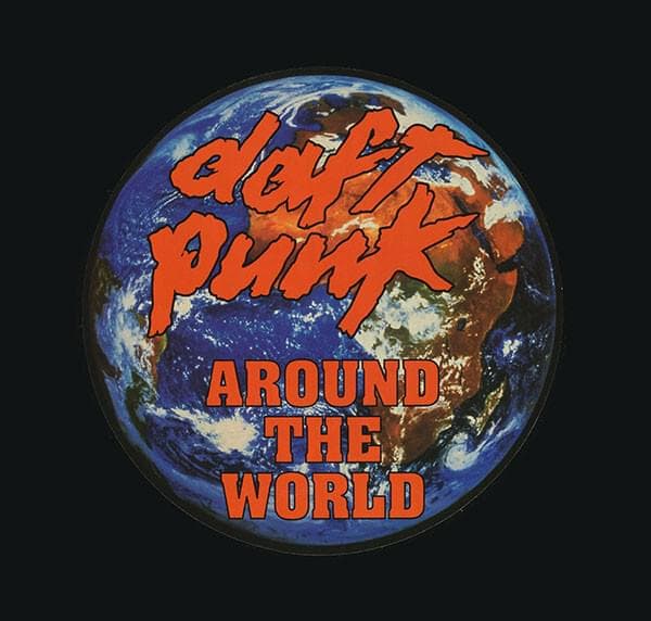 Album cover art for "Around the World (Tee's Frozen Sun Mix)" by Daft Punk