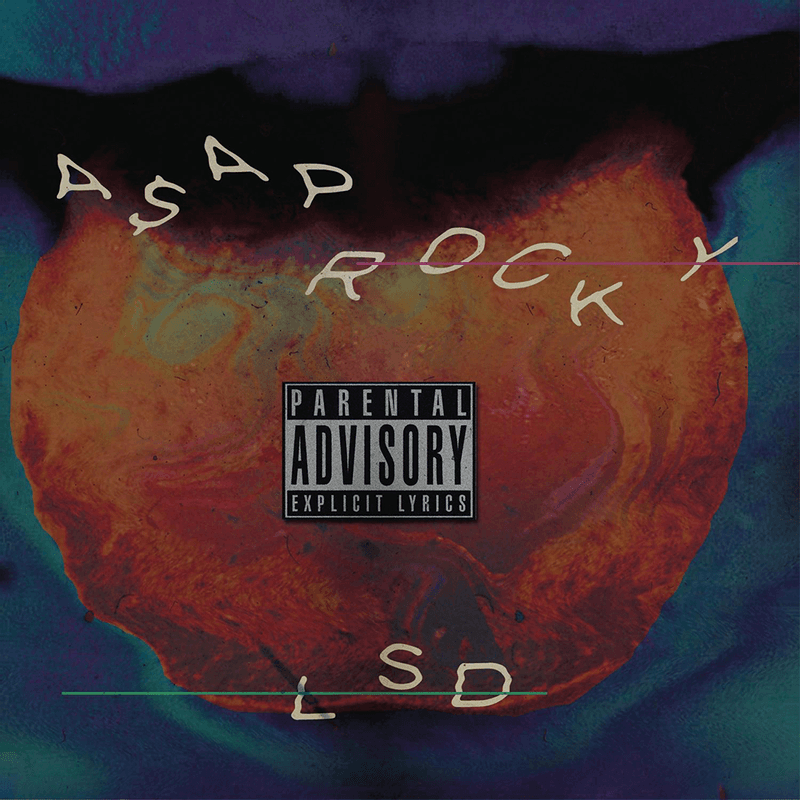 Album cover art for "L$D" by A$AP Rocky