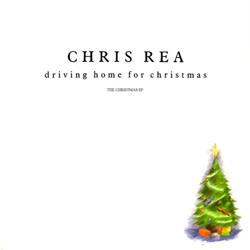 Album cover art for "Driving Home for Christmas" by Chris Rea