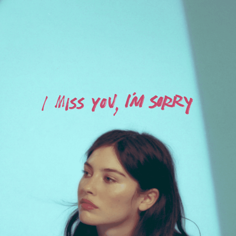 Album cover art for "I miss you, I'm sorry" by Gracie Abrams