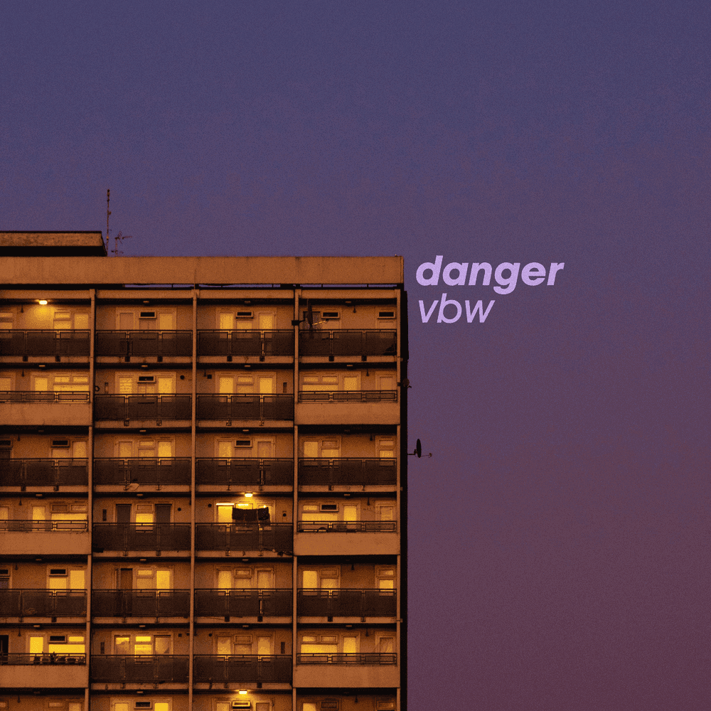 Album cover art for "Danger" by PinkPantheress